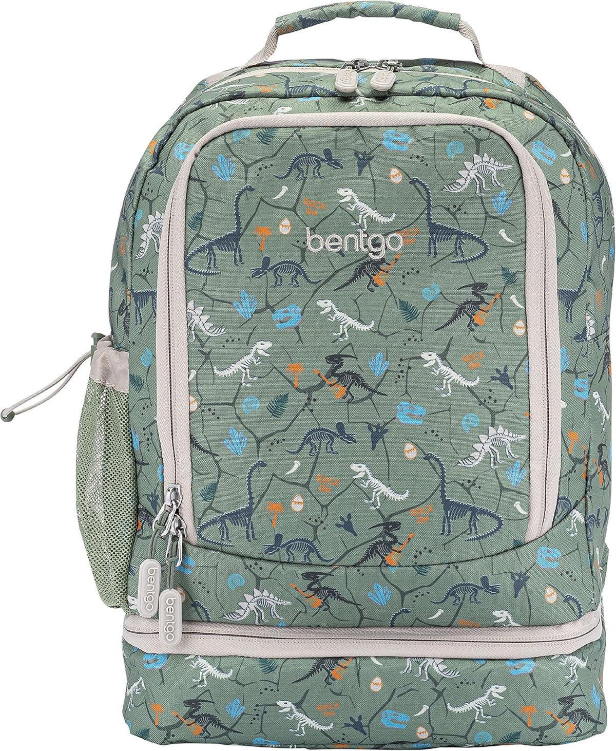 Bentgo Kids Prints 2-in-1 Backpack & Insulated Lunch Bag (Dinosaur) - PuriLite