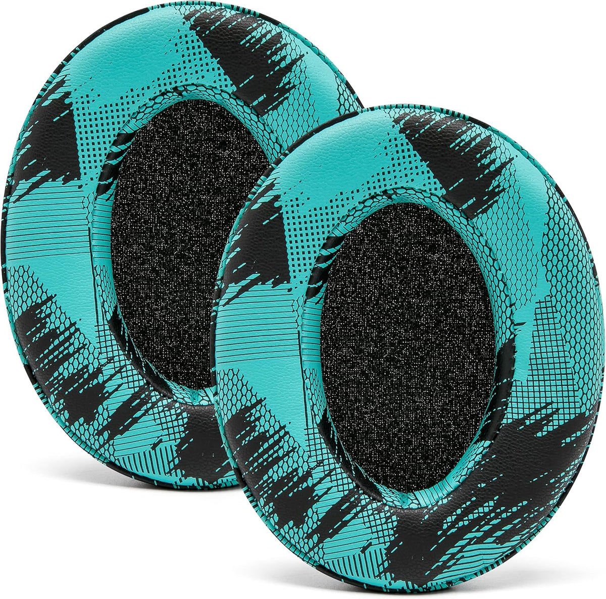 WC PadZ - The Ultimate Upgraded Earpads by Wicked Cushions - Compatible with Audio Technica, HyperX, SteelSeries Arctis & More - Extra Thick - Bigger Opening - Softer Memory Foam | (Black) - PuriLite
