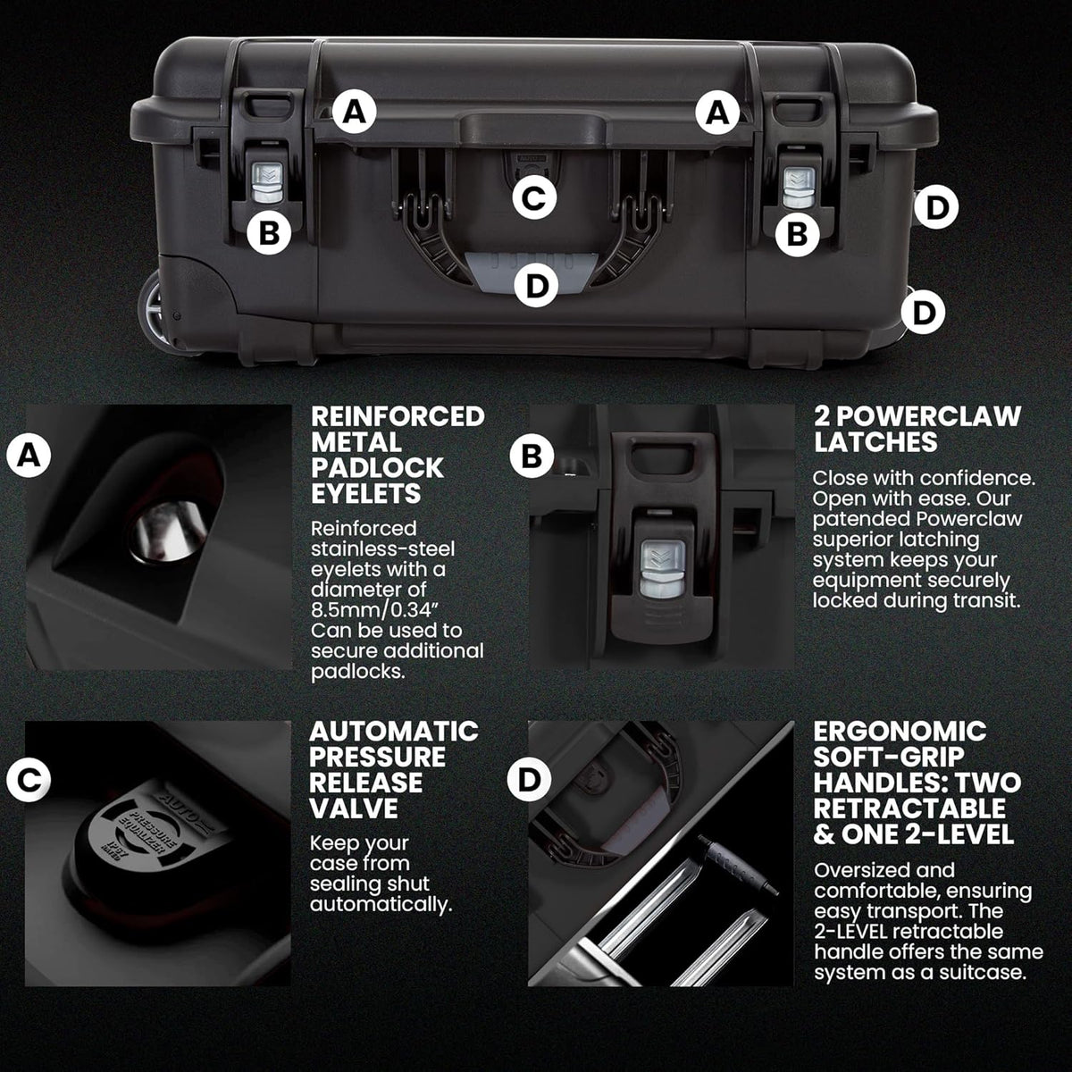 NANUK 935 Pro Photo Kit with N-Cubik - PuriLite