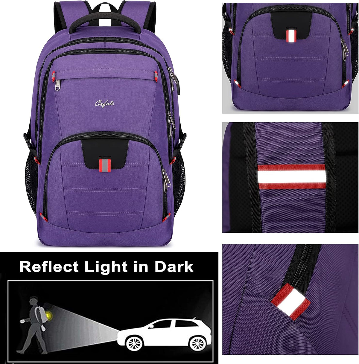 Laptop Backpack Travel Computer Backpack College Bookbag School Backpack - PuriLite
