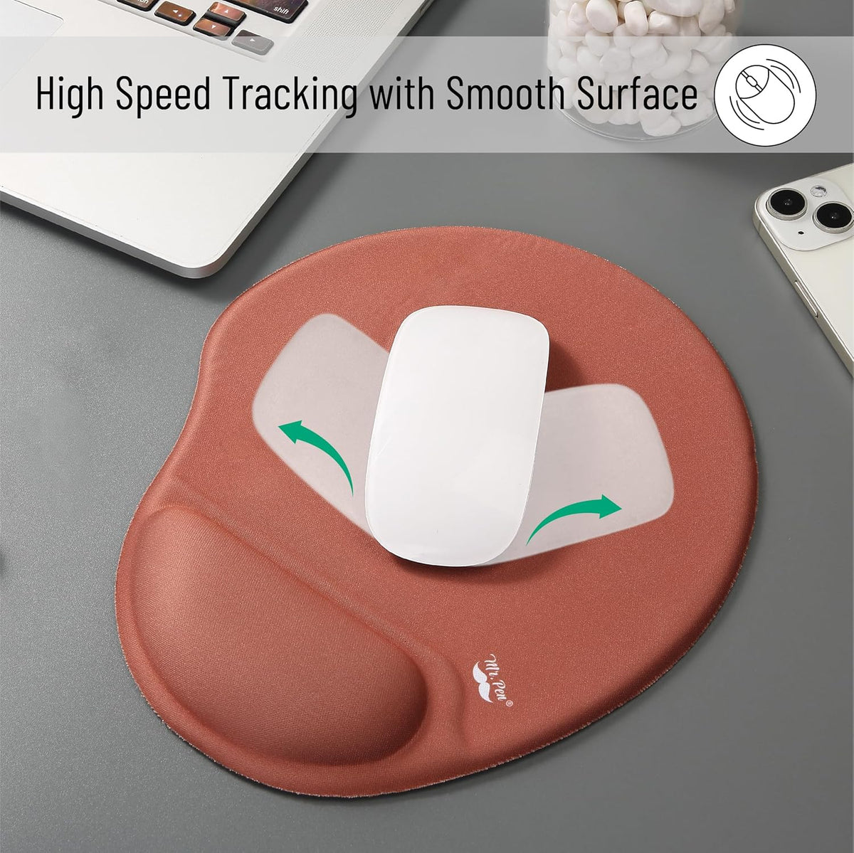 Purilite Select Ergonomic Gel Mouse Pad - PuriLite