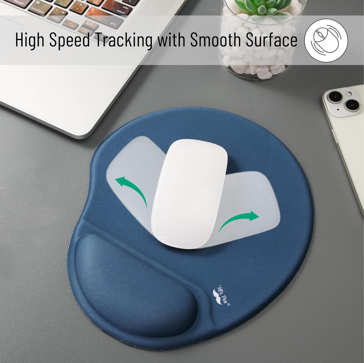 Purilite Select Ergonomic Gel Mouse Pad - PuriLite