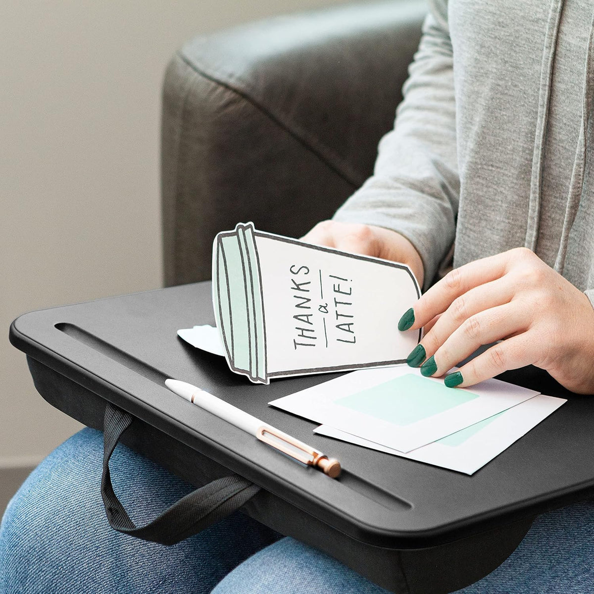 Purilite Select Portable Lap Desk – Black - PuriLite