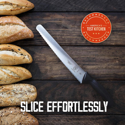 Mercer Culinary M23860 Millennia Black Handle, 8.5-Inch Narrow, Fillet Knife - PuriLite