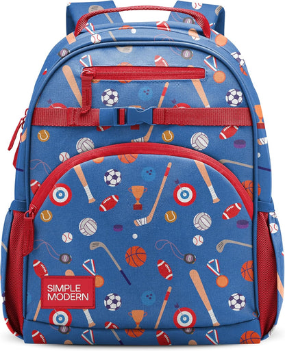 Simple Modern Kids Backpack for School Girls Boys | Toddler Elementary Backpack | Fletcher Collection - PuriLite