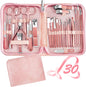 Manicure Set 30 in 1 Nail Clipper set, REDFLOW nail clippers, fingernail & toenail clippers, Manicure Tools, pedicure tools, Suitable for Travel Manicure Kit, Nail Set Kit With Everything Profe - PuriLite