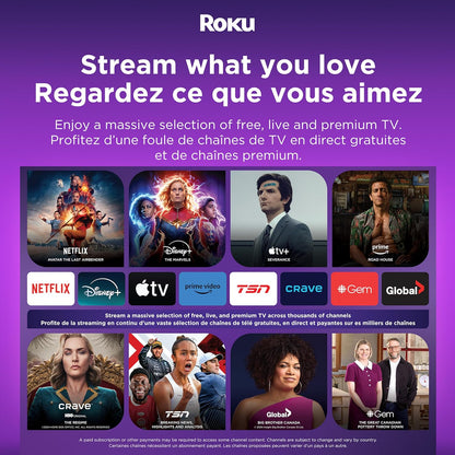 Roku Express 4K (Official Manufacturer Product) Streaming Media Player HD/4K/HDR with Smooth Wireless Streaming and Roku Simple Remote (No TV Controls), Includes Premium HDMI Cable - PuriLite