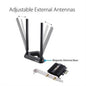 Asus Network PCE-AX58BT/CA AX3000 Dual Band PCI Express WiFi 6 Adapter 160MHz Bluetooth5 - PuriLite