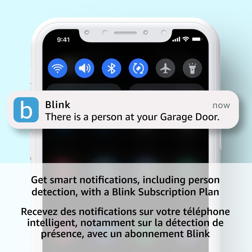 Blink Mini 2 (newest model), Plug-in smart security camera, HD night view in color, built-in spotlight, two-way audio, motion detection, Works with Alexa (White) - PuriLite