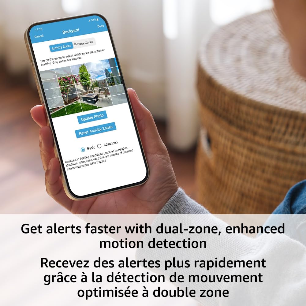 Blink Outdoor 4 (newest model), Wireless smart security camera, two-year battery, 1080p HD day and infrared night live view, two-way talk – 2 camera system - PuriLite