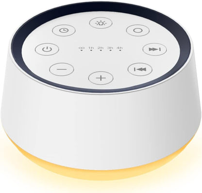 BrownNoise Sound Machine with 30 Soothing Sounds 12 Colors Night Light White Noise Machine for Adults Baby Kids Sleep Machines with Memory Function 36 Volume Levels 5 Timers for Home Office Travel - PuriLite