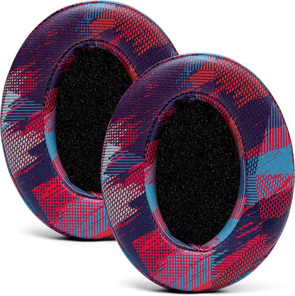 WC PadZ - The Ultimate Upgraded Earpads by Wicked Cushions - Compatible with Audio Technica, HyperX, SteelSeries Arctis & More - Extra Thick - Bigger Opening - Softer Memory Foam | (Black) - PuriLite