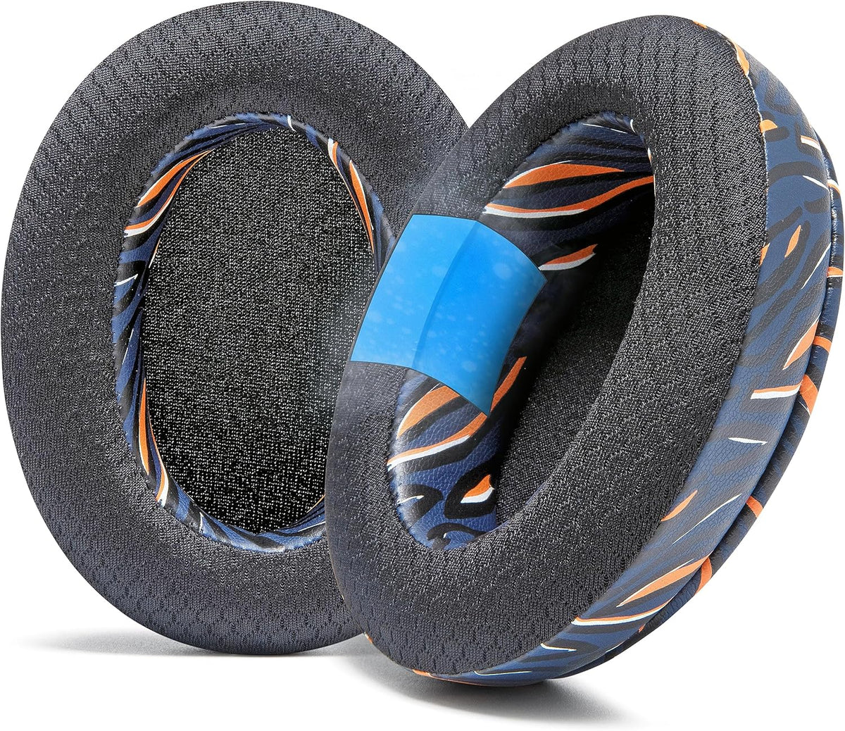 WC Freeze for Arctis Nova - Hybrid Fabric Cooling Gel Replacement Earpads for Arctis Nova Pro Wired, Nova 7, 5, 4, 3, 1 - Made by Wicked Cushions (Does Not Fit Nova Pro Wireless) | Black - PuriLite