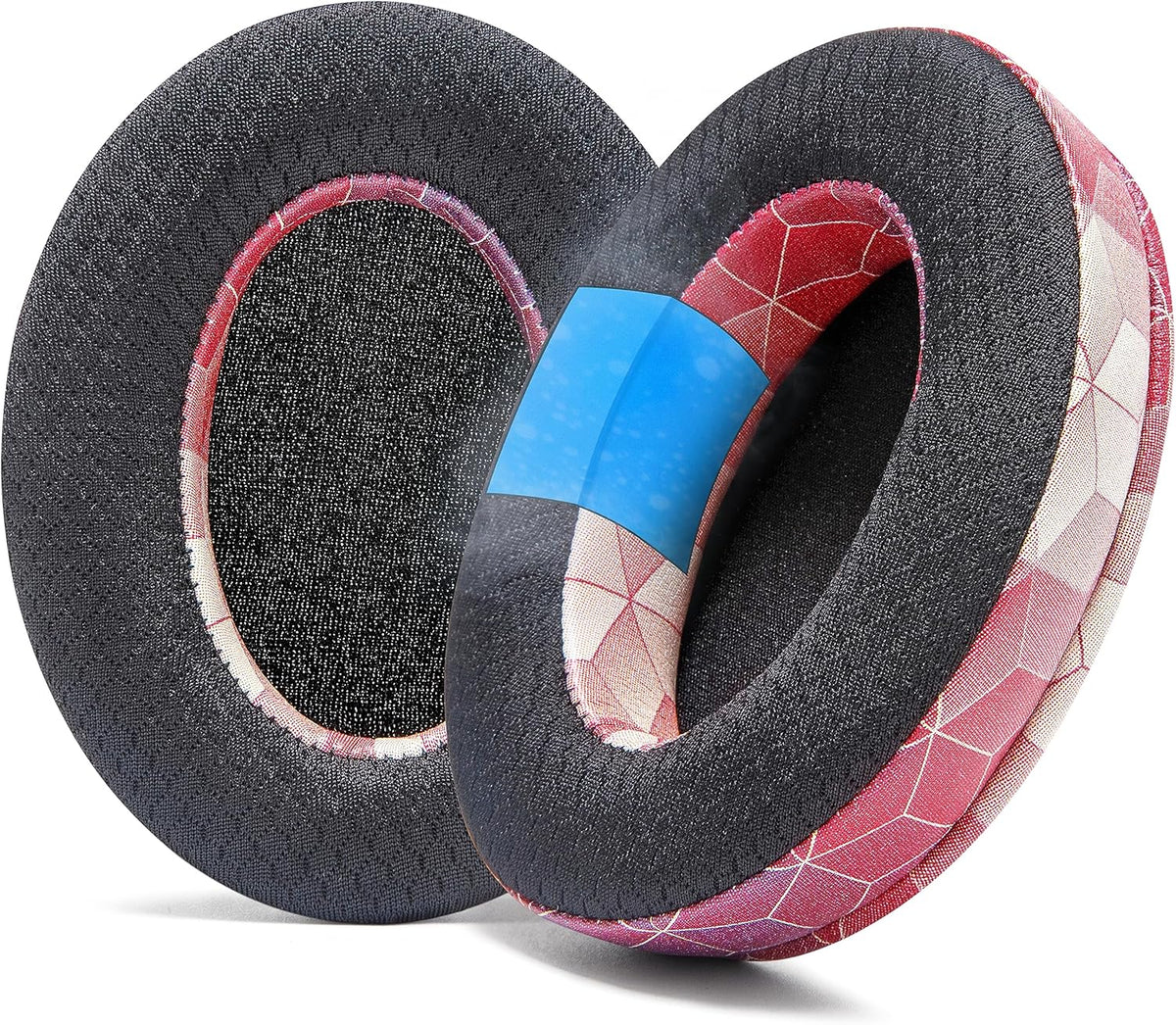 WC Freeze for Arctis Nova - Hybrid Fabric Cooling Gel Replacement Earpads for Arctis Nova Pro Wired, Nova 7, 5, 4, 3, 1 - Made by Wicked Cushions (Does Not Fit Nova Pro Wireless) | Black - PuriLite