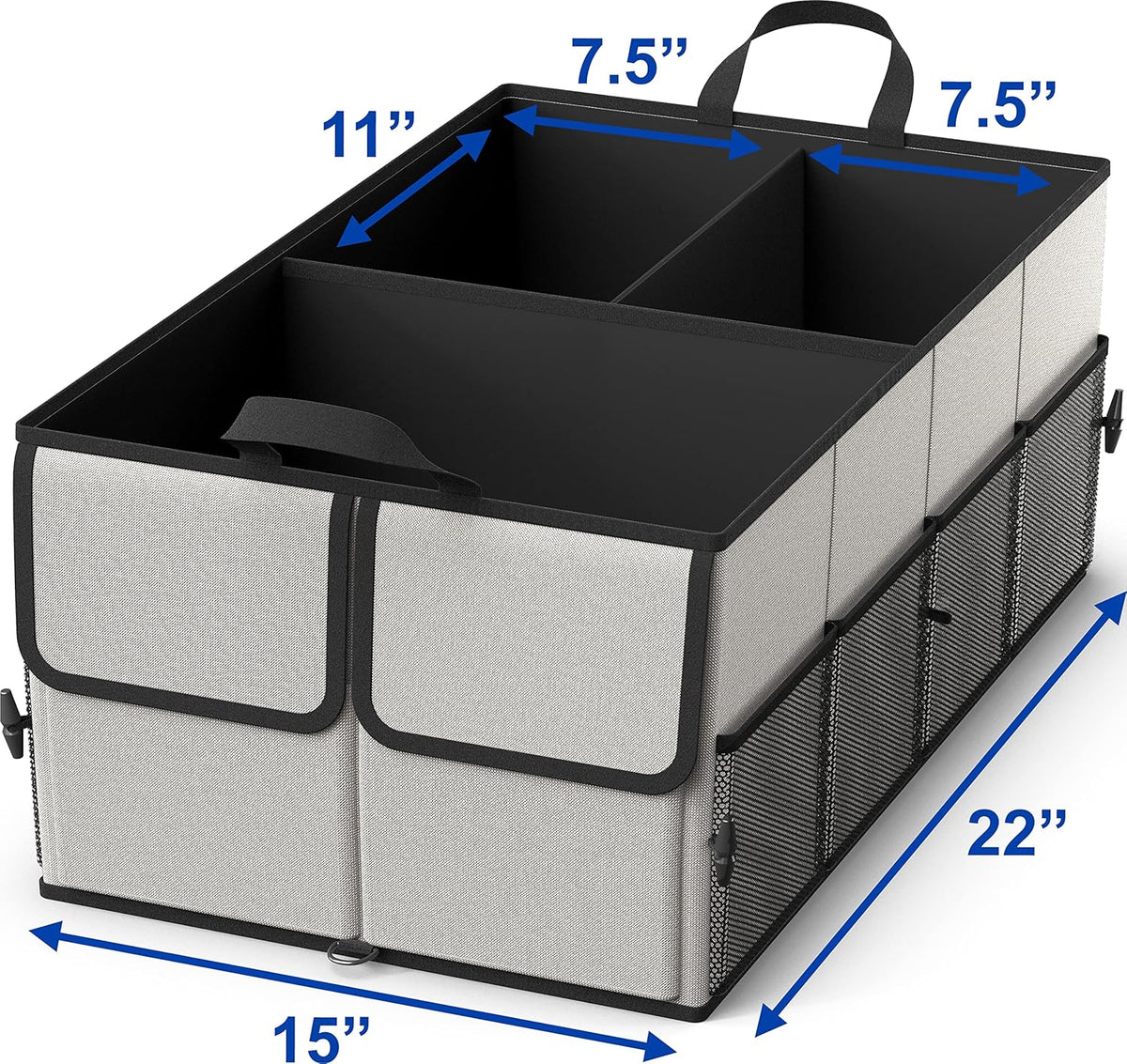 Purilite Select Foldable Car Trunk Organizer - PuriLite