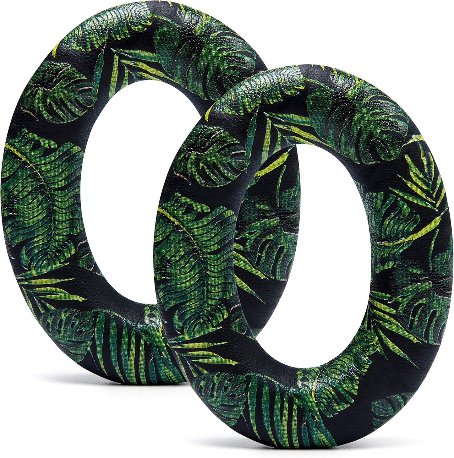 WC Wicked Cushions Upgraded Replacement Ear Pads for Bose QC35 & QC35ii (QuietComfort 35) Headphones & More - Softer Leather, Luxurious Memory Foam, Added Thickness, Extra Durability | Navy Tiger - PuriLite