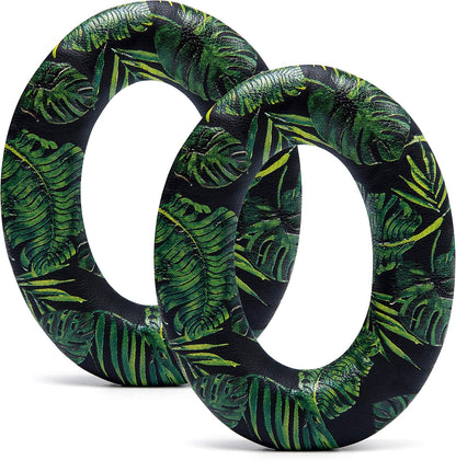 WC Wicked Cushions Upgraded Replacement Ear Pads for Bose QC35 & QC35ii (QuietComfort 35) Headphones & More - Softer Leather, Luxurious Memory Foam, Added Thickness, Extra Durability | Navy Tiger - PuriLite