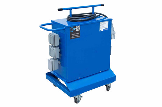 1 KVA Mini Portable Power Distro, 480V-277V 1PH, L8-20FI Inlet, L7-15R Receptacle - N3R - PuriLite