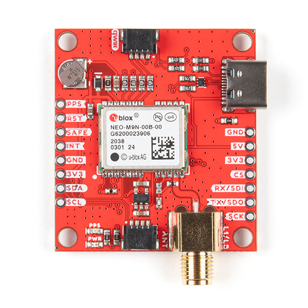 SparkFun GPS Breakout - NEO-M9N, SMA (Qwiic) - PuriLite