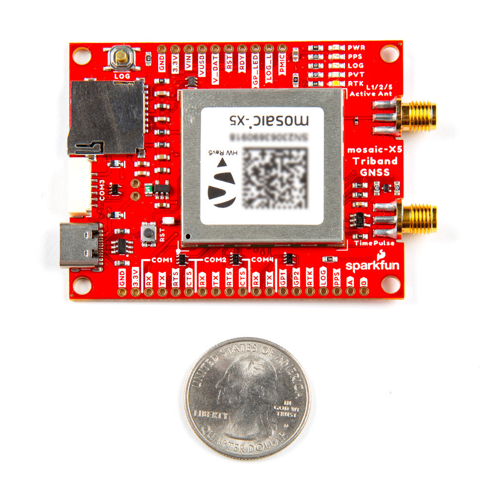 SparkFun Triband GNSS RTK Breakout - mosaic-X5 - PuriLite