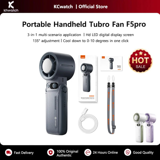 Purilite Select F5PRO 3-in-1 Handheld Fan - PuriLite