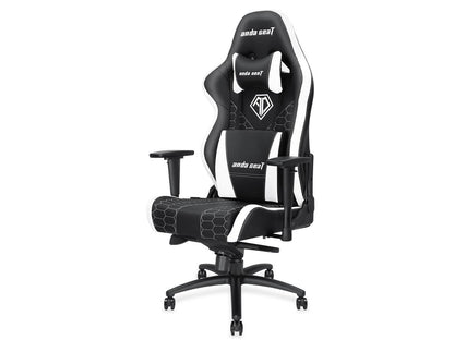 ANDA SEAT Spirit King Series Gaming Chair Black/White - PuriLite