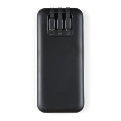 Dual-Port Power Bank with Digital Display and Integrated Cables - 10AH - PuriLite