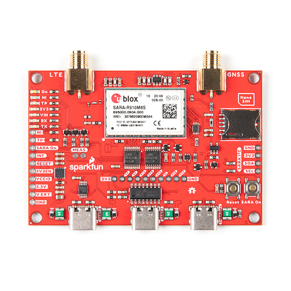 SparkFun LTE GNSS Breakout - SARA-R5 - PuriLite
