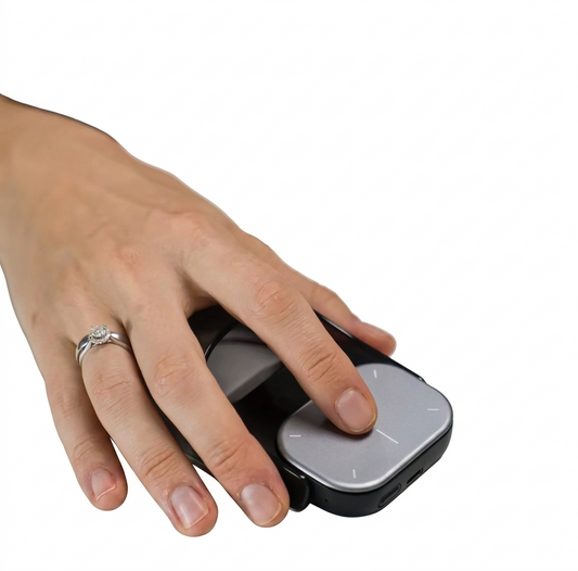 Purilite Select Detachable Wireless Air Mouse with Touchpad – Rechargeable Bluetooth Pocket Mouse for Gaming, Productivity, Presentations, and Travel - PuriLite