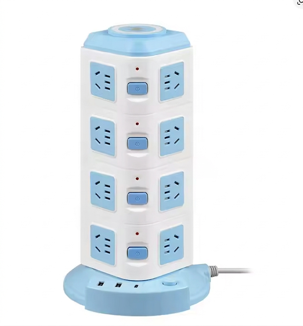 Purilite Select Multi-Functional USB Charging Wall Mount Socket with Wireless Charging Stand and Fast Charging Ports - PuriLite
