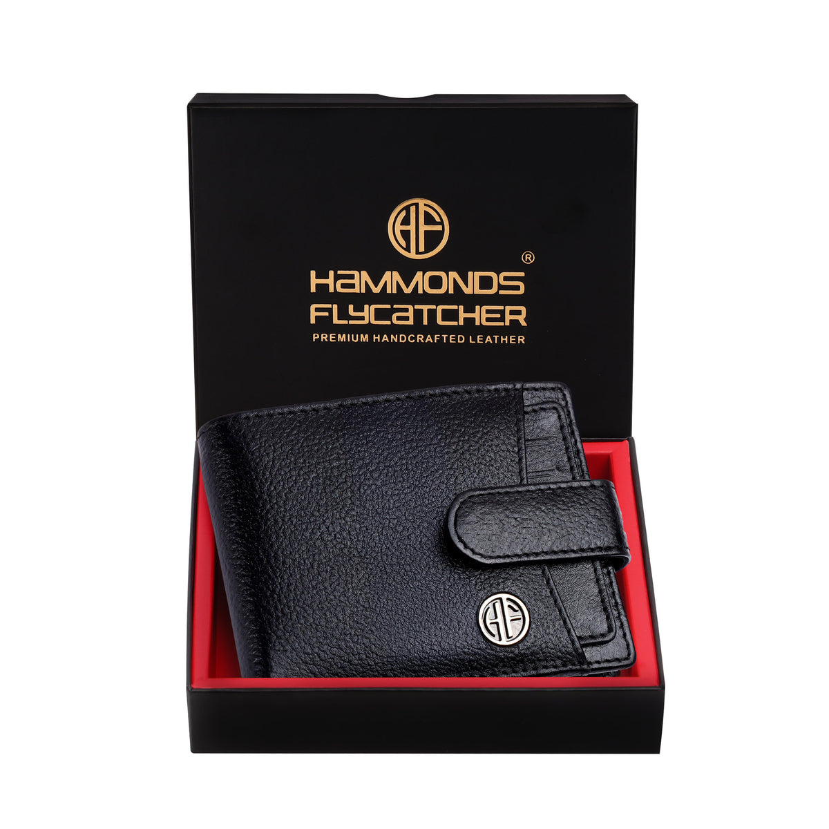 HAMMONDS FLYCATCHER Pure Cow Leather Bi-Fold Wallet for Men – RFID Protected, Compact & Stylish - PuriLite