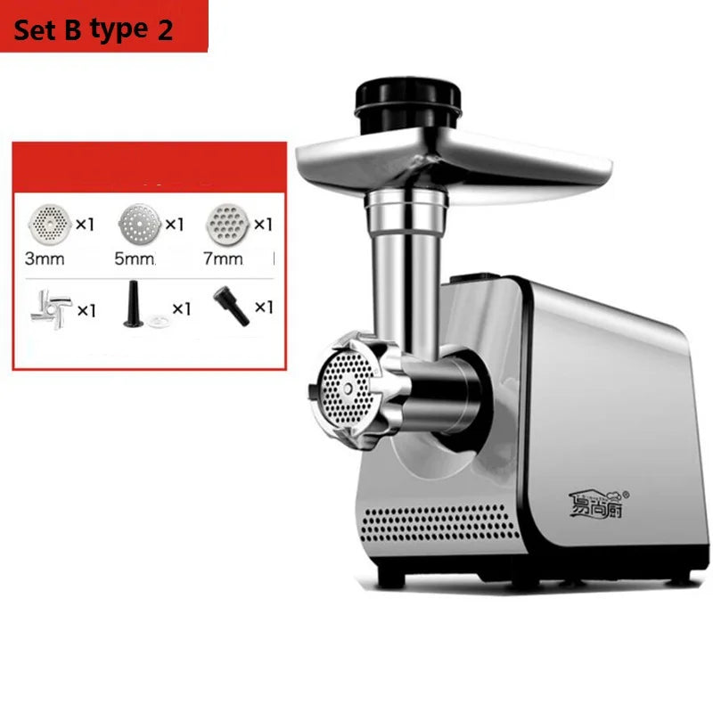 Purilite Select 3-in-1 Heavy Duty Electric Meat Grinder – 350W - PuriLite
