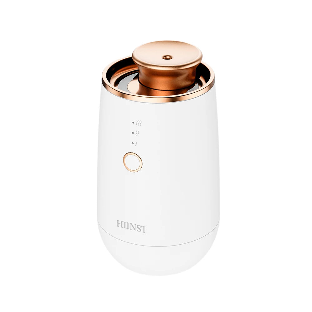 Purilite Select USB Rechargeable Essential Oil Diffuser – Smart Start-Off Car Air Freshener with 9-Color LED Lights - PuriLite
