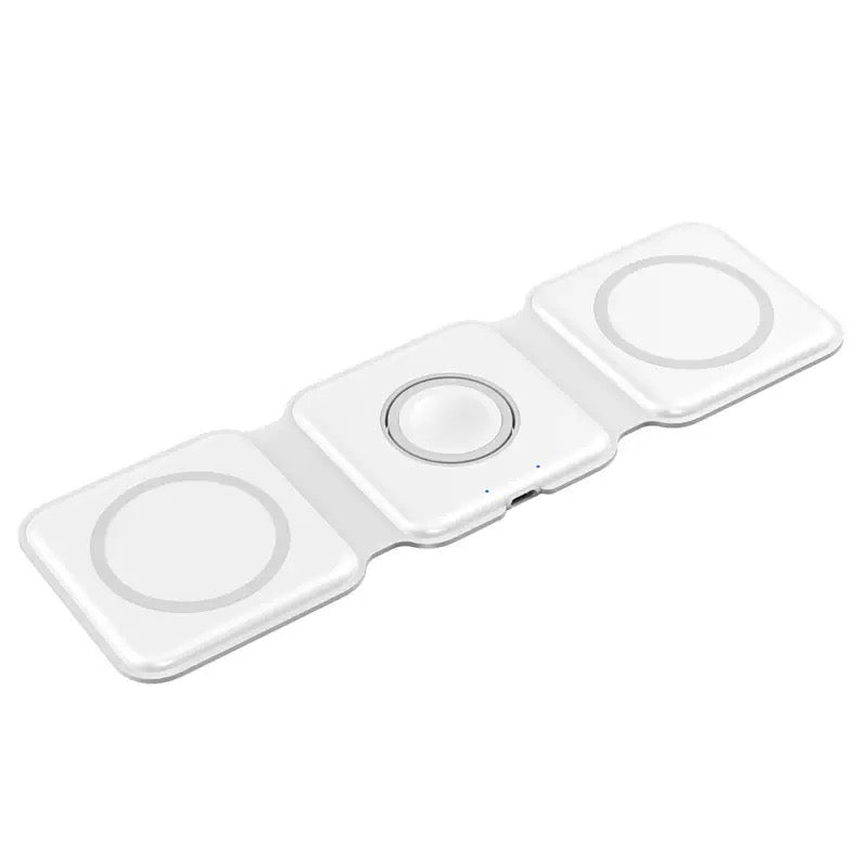 3-in-1 Wireless Charging Station – Fast Charger Dock for Phone, Smartwatch & Earbuds - PuriLite