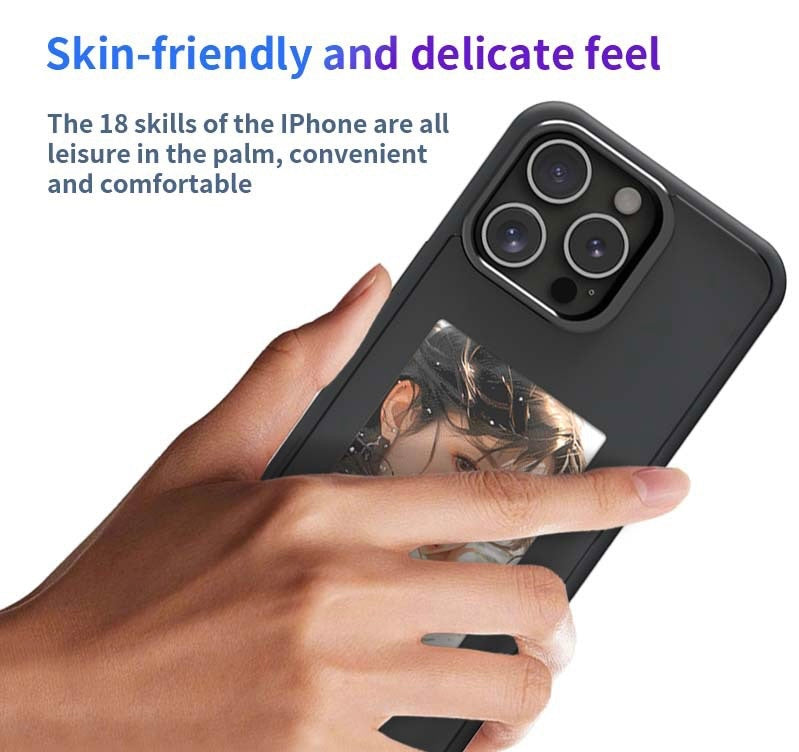 E-Ink Screen Phone Case with Smart NFC – Customizable App-Controlled Back Cover for iPhone 16 Pro Max - PuriLite