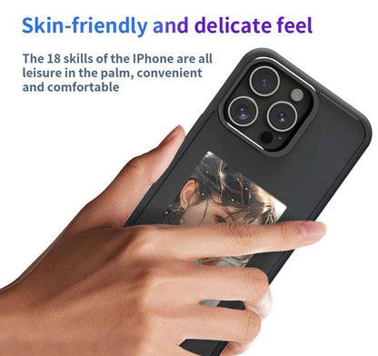 E-Ink Screen Phone Case with Smart NFC – Customizable App-Controlled Back Cover for iPhone 16 Pro Max - PuriLite