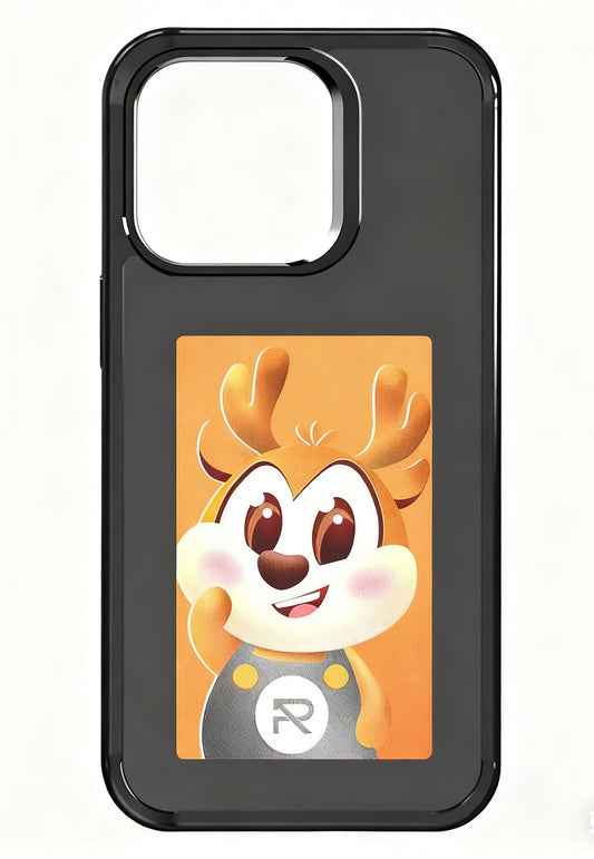 E-Ink Screen Phone Case with Smart NFC – Customizable App-Controlled Back Cover for iPhone 16 Pro Max - PuriLite