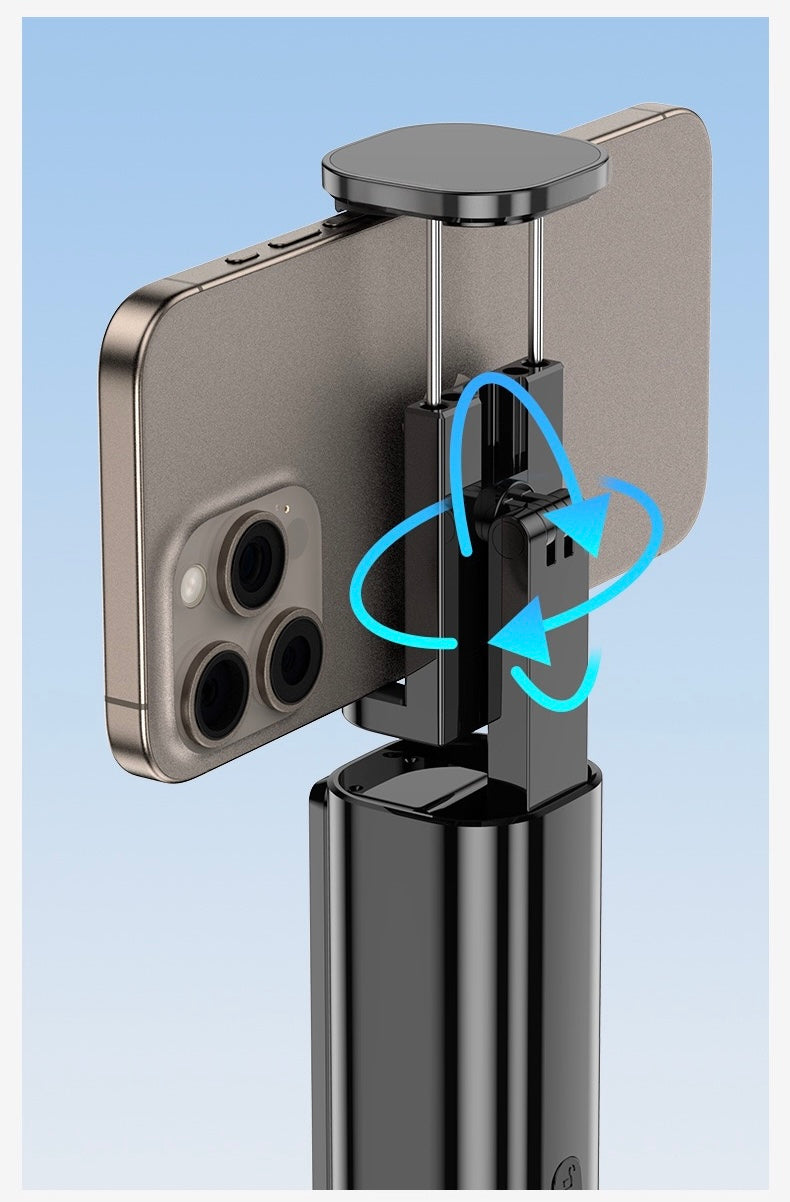 Bluetooth Selfie Stick & Compact Tripod – Mobile Phone & Small Camera Stand - PuriLite