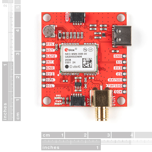 SparkFun GPS Breakout - NEO-M9N, SMA (Qwiic) - PuriLite