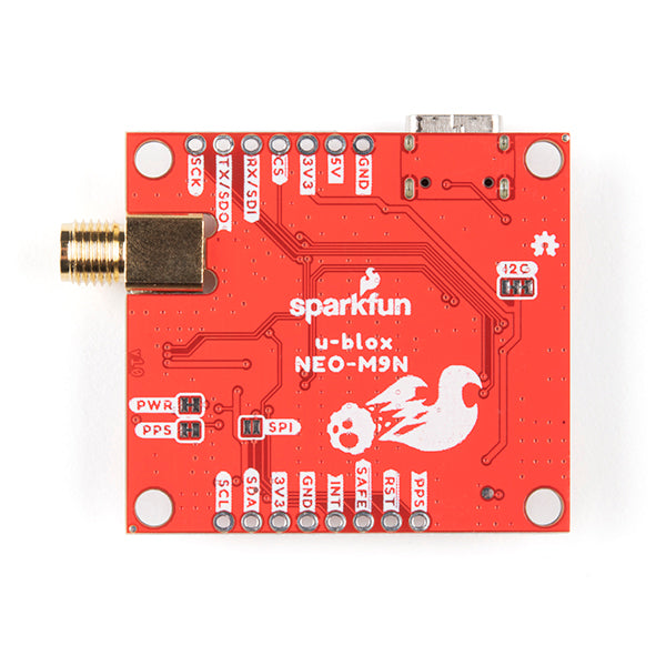 SparkFun GPS Breakout - NEO-M9N, SMA (Qwiic) - PuriLite