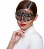 Masquerade Mask for Women Shiny Rhinestone Venetian Party Prom Ball Metal Mask - PuriLite