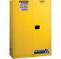 Justrite 894500 Sure-Grip EX Flammable Safety Cabinet, 2 Door, Manual Close, Dimensions (H x W x D): 65 x 43 x 18 inch (1651 x 1092 x 457 mm); 45 gal. (170L) - PuriLite