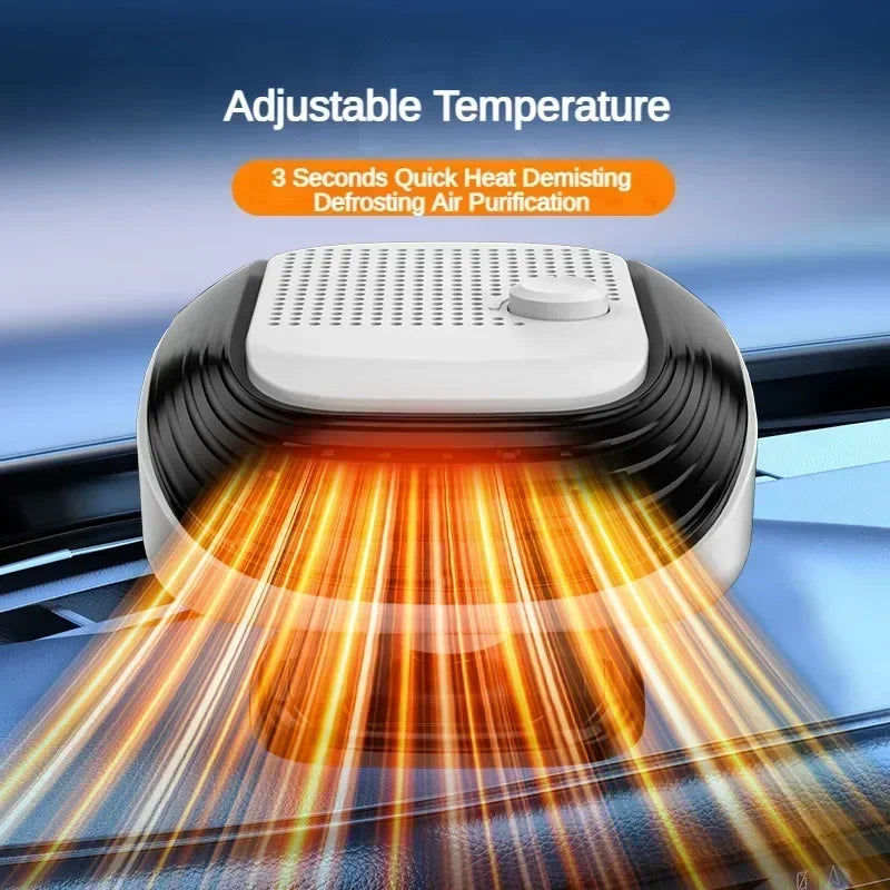 Purilite Select 12V/24V Car Heater Fan - PuriLite