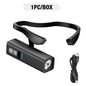 Purilite Select Ear Clip LED Headlamp Rechargeable Waterproof Headlight Hands Free Flashlight for Fishing Hiking Running Cycling and Outdoor Use