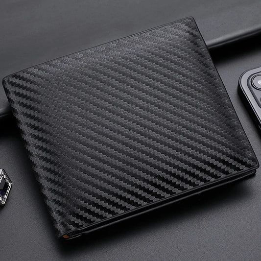 Purilite Select Carbon Fiber Short Wallet for Men - PuriLite