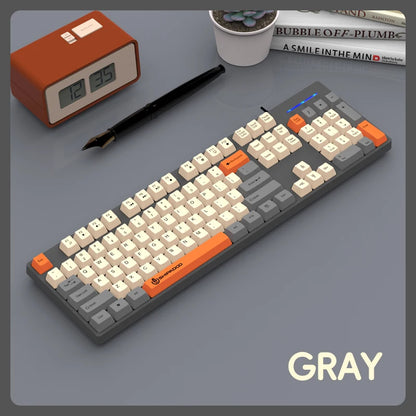 Purilite Select 104-Key Wired Gaming Keyboard – Ergonomic, Splash - PuriLite