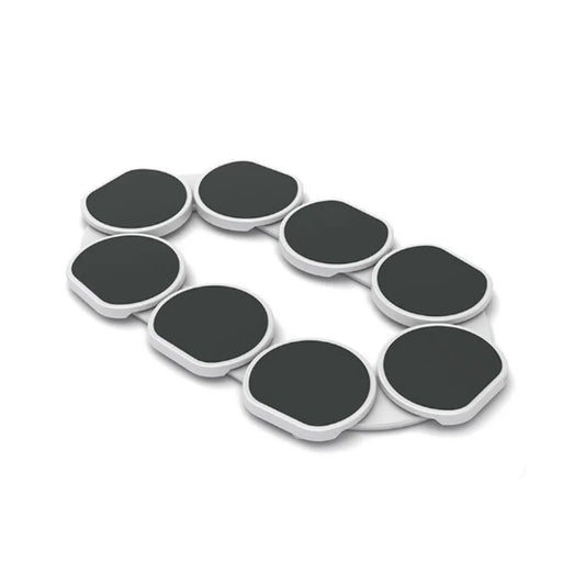 Purilite Select | Multifunctional Oval Food Turntable | Portable Dining Table | Rotating Dining Tray | Train Tableware | Serving Food - PuriLite