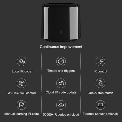 Purilite Select – RM4C Mini Universal IR Blaster Remote Control - PuriLite