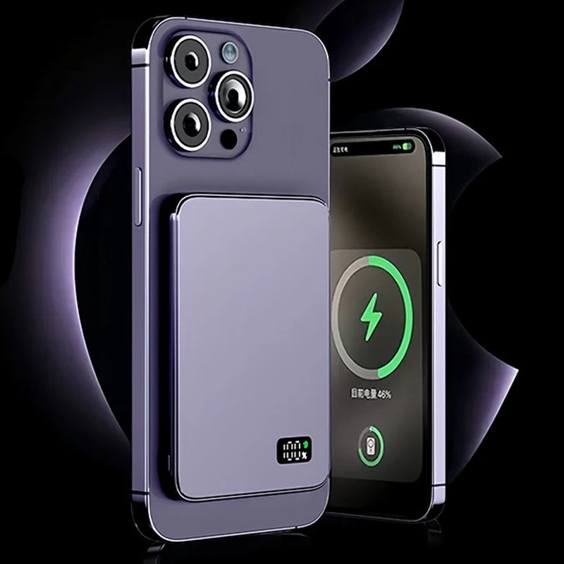 Purilite Select Ultra Thin Magnetic Wireless Power Bank - PuriLite