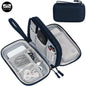 Purilite Select Waterproof Double‑Layer Travel Organizer Bag — Electronics Accessories Storage for Cables, Power Bank & Hard Disk - PuriLite